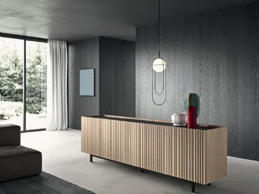 Madia Ori in essenza rovere seppia di Presotto