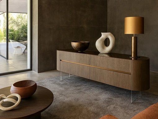 Madia Ottanta in quercia tabacco di Voltan