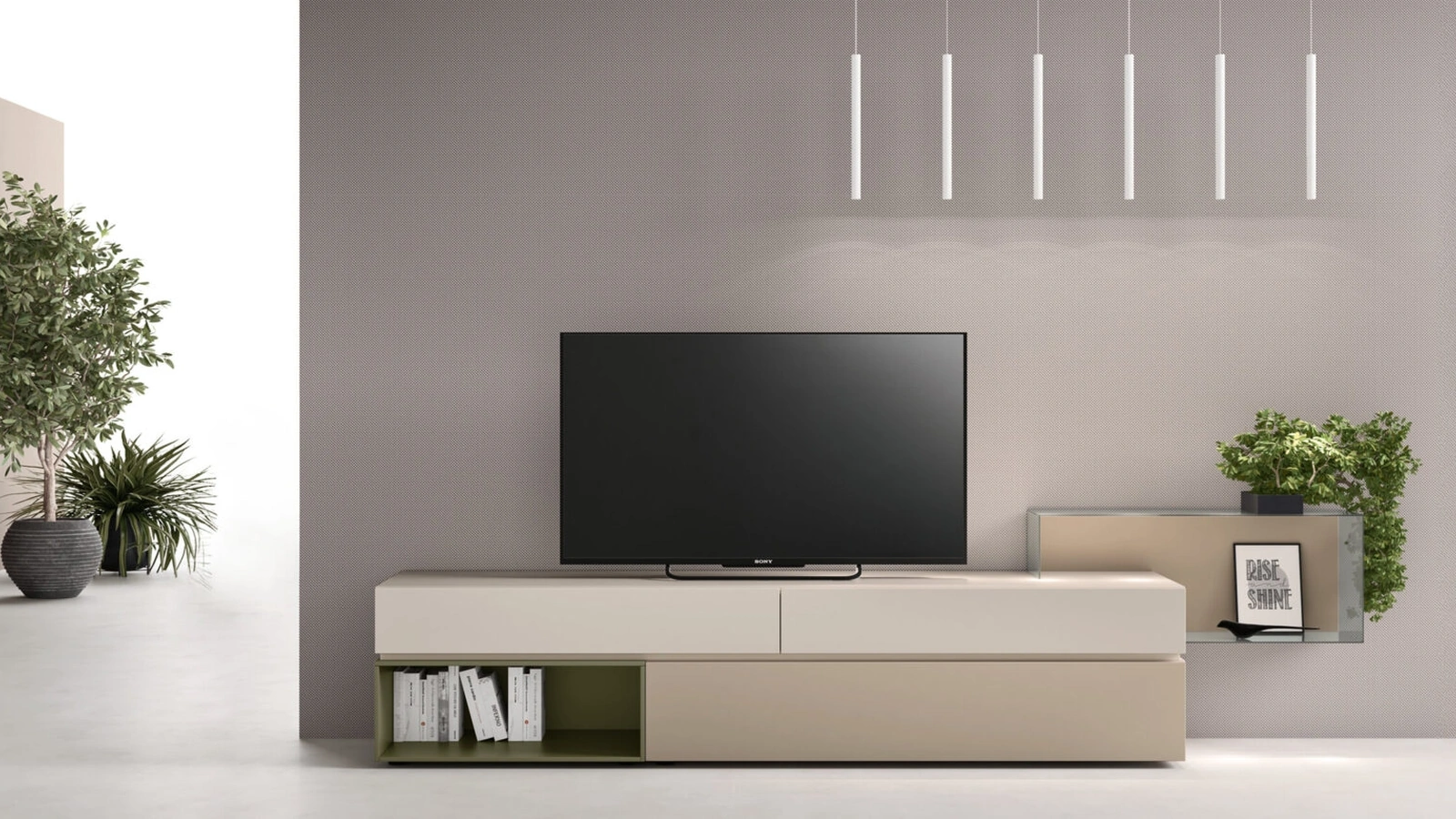 Mobile Porta Tv a terra sm2356 di Maronese