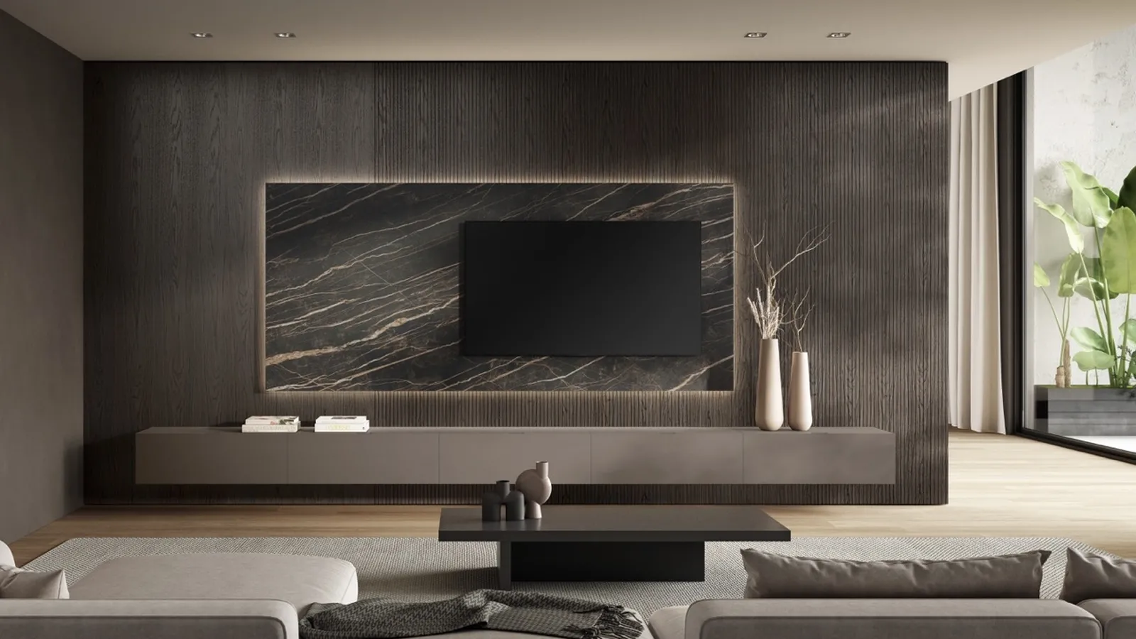 Parete Attrezzata Cube 6 001 di Olivieri