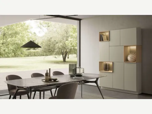 Parete Attrezzata I-ModulART 02 di Presotto