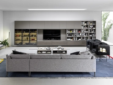 Parete Attrezzata Pannelli TV 02 di Novamobili