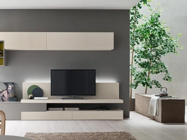 Parete Attrezzata Seta Comp SA2216 di Maronese