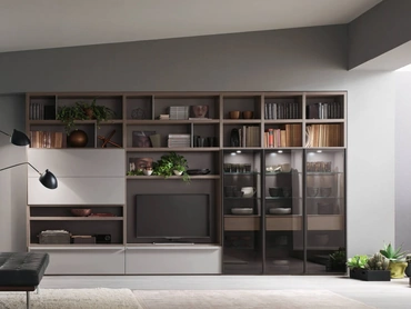 Parete Attrezzata Sistema Spalla Comp SA2217 di Maronese