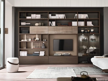 Parete Attrezzata Sistema Spalla Comp SA2221 di Maronese