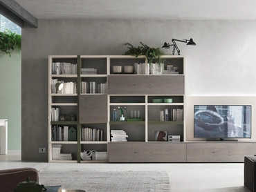 Parete Attrezzata Sistema Spalla Comp SA2225 di Maronese