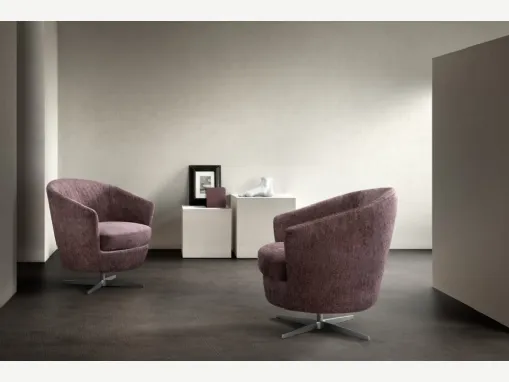 Poltroncina in tessuto Moon Small di Samoa