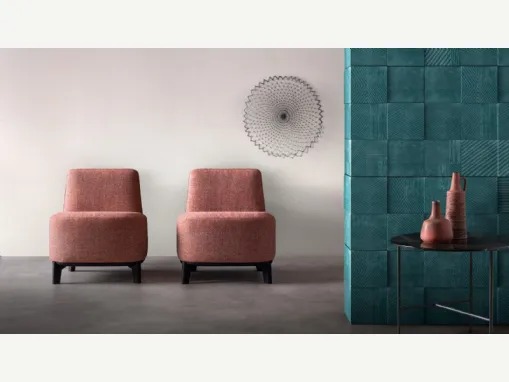 Poltroncina in tessuto Dory di Samoa
