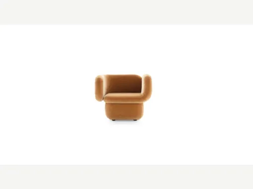 Poltroncina di design in tessuto Vento Ditre Italia