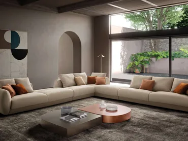 Salotto angolare Bali Kompact di Presotto