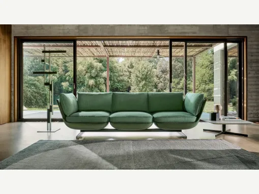 Divano lineare di design Biggie di Twils Lounge