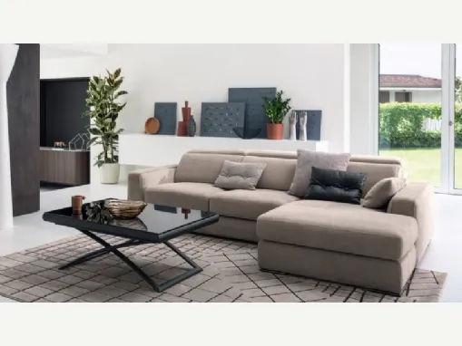 Divano con penisola Cast di Calligaris