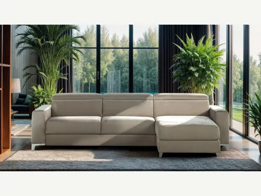 Divano Letto Eclettico con penisola di Calia