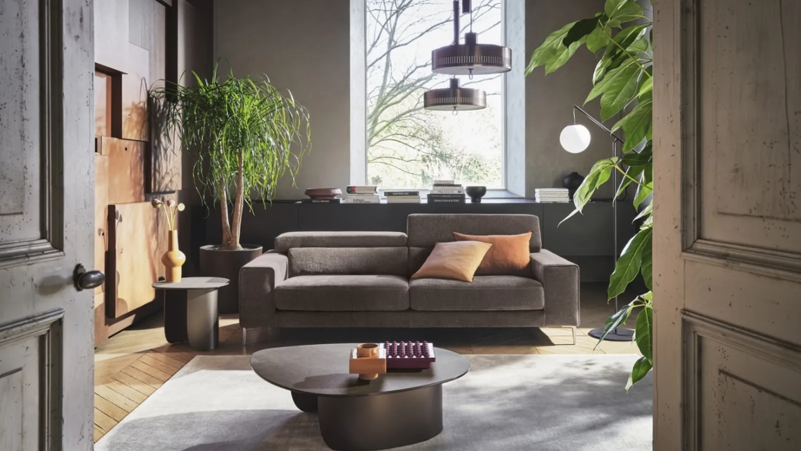 Divano lineare Edgar di Calligaris