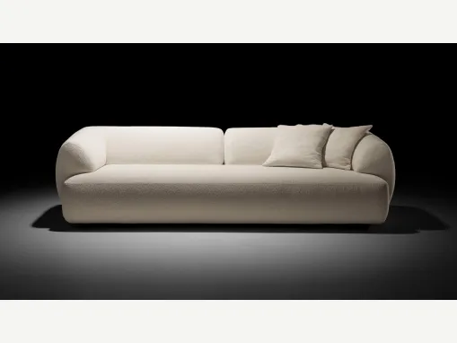 Divano lineare di design Kamari di Twils