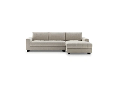 Divano in tessuto con penisola Luvon di Ditre Italia