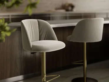 Sgabello Agatha di Bontempi