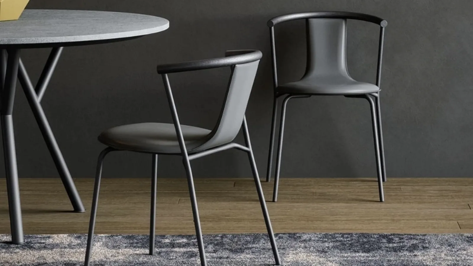 Sedia Agel Cuoio di Novamobili