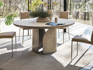 Sedia in pelle Carmen di Calligaris