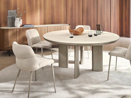 Sedia Onda in tessuto imbottito Calligaris