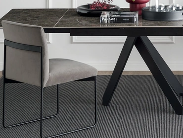Sedia imbottita Gala di Calligaris