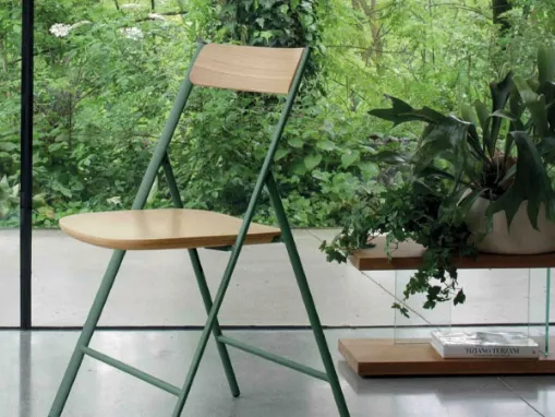 Sedia pieghevole Jolie Wood di Altacom