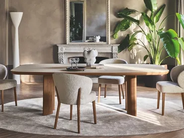 Sedia imbottita Mara di Calligaris