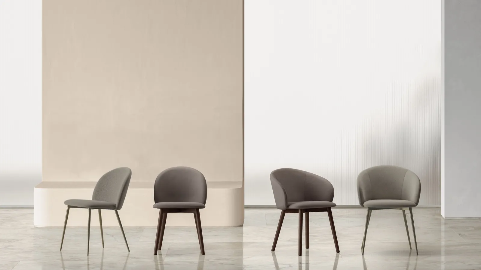 Sedia Rebecca di Bontempi