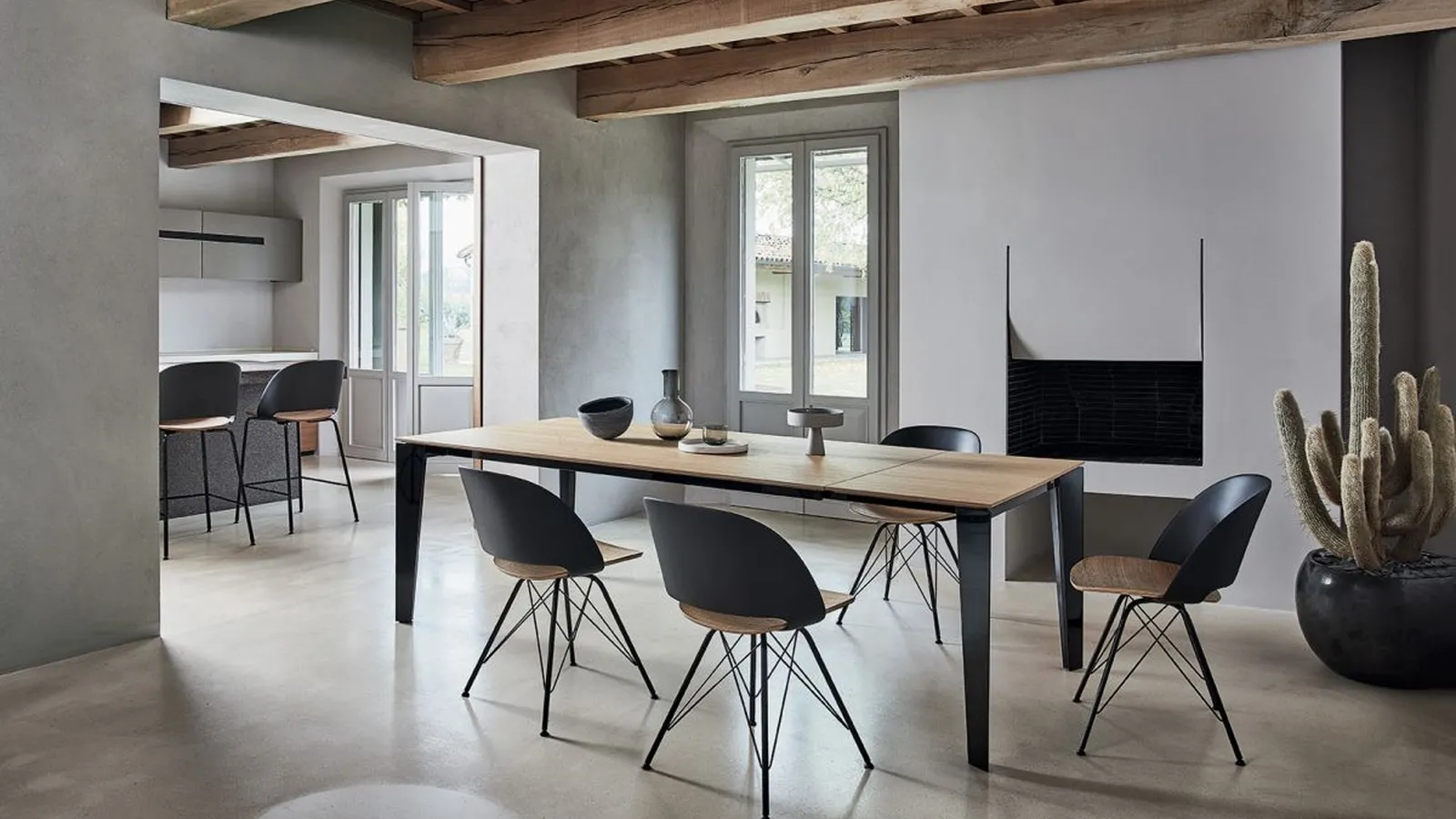 Tavolo allungabile Cruz di Bontempi