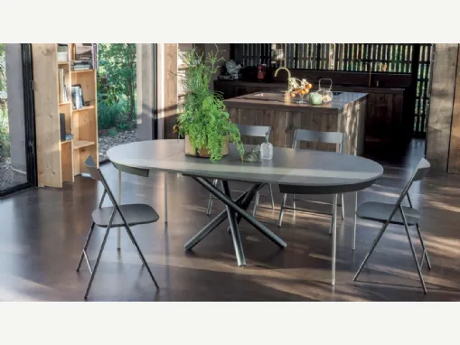 Tavolo Fahrenheit Round di Altacom