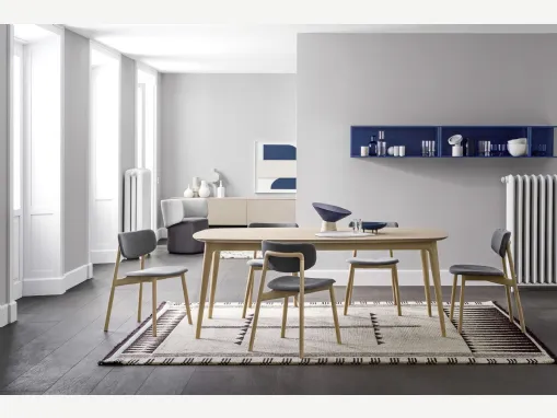 Tavolo Hanami in Rovere chiaro di Novamobili