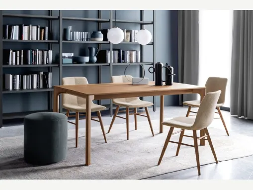 Tavolo allungabile Level in Rovere Miele di Novamobili