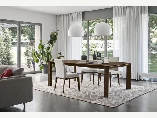 Tavolo allungabile Omnia in legno di Calligaris