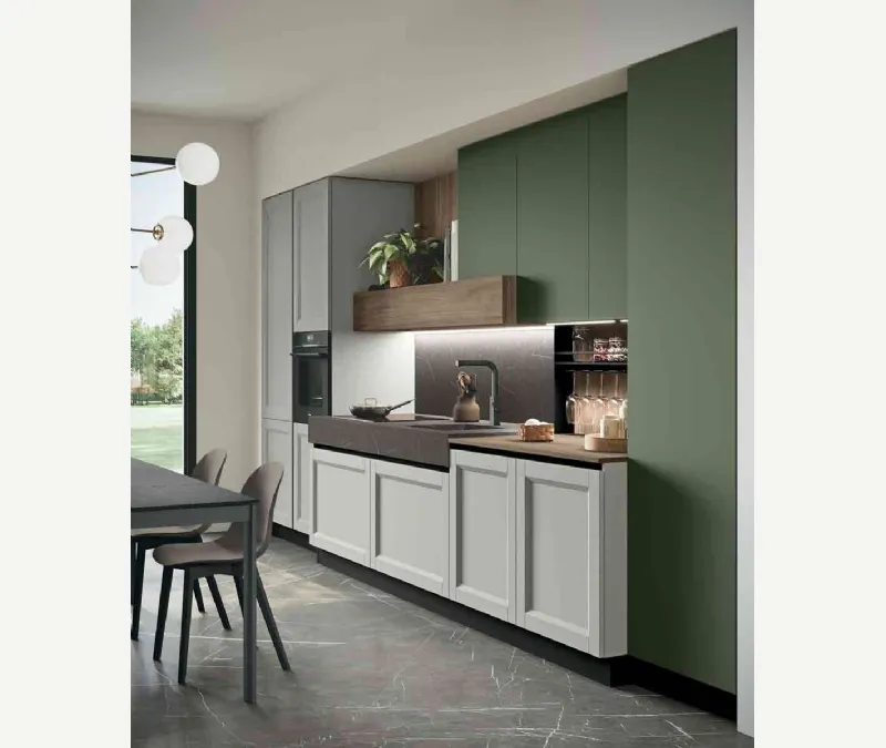 Una cucina, 3 stili diversi