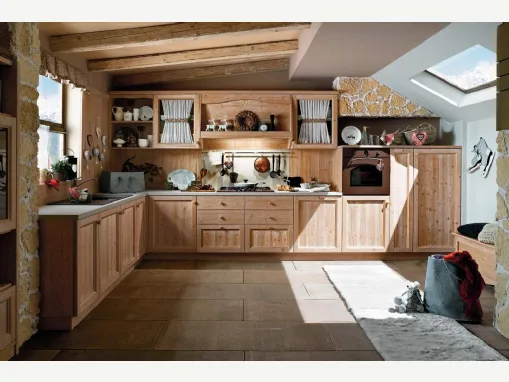 Cucina su misura Everyday Fieno Talcato di Callesella
