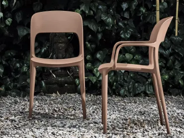 Sedia da giardino impilabile Gipsy Outdoor di Bontempi