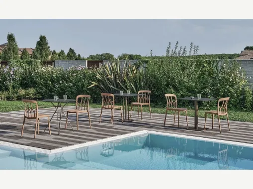 Tavolo da giardino Rail Basso Outdoor di Bontempi